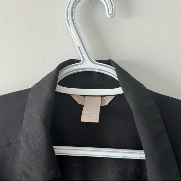 H&M Black Button Down Shirt - Picture 3 of 5